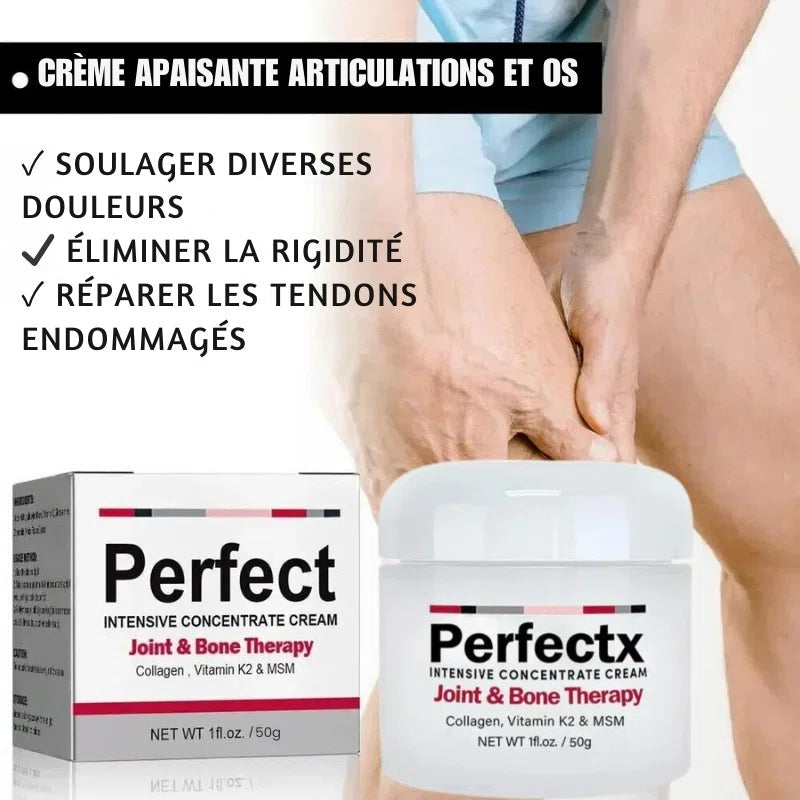 Crème de thérapie des articulations et des os Perfectx