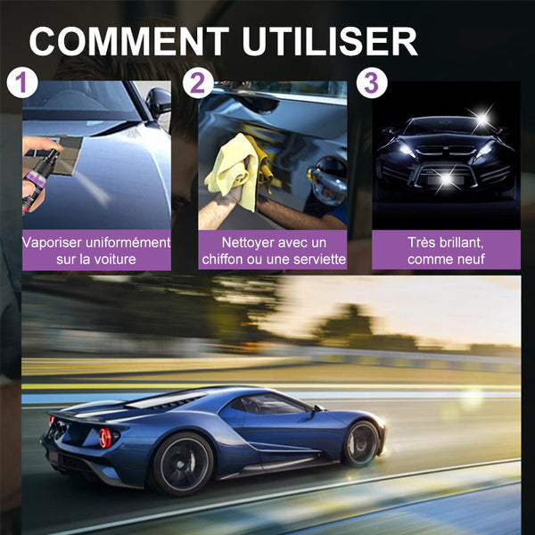 3 EN 1 NOUVEAU SPRAY DE REVÊTEMENT DE VOITURE RAPIDE AMÉLIORÉ