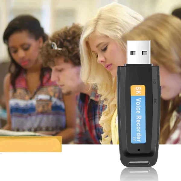 CLÉ USB ENREGISTREUR VOCAL AVEC DÉTECTION DE VOIX