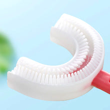 Charger l'image dans la galerie, BROSSE À DENTS EN FORME DE U POUR ENFANT (Pack contient 2 Brosses)