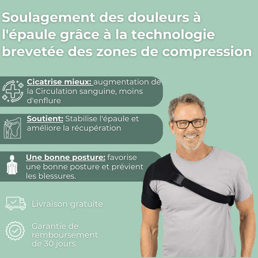 Épaule Confort - Libérez-vous des douleurs avec notre soutien innovant pour l'épaule.