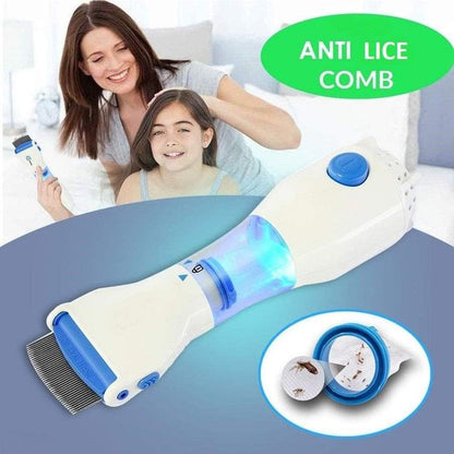 Brosse électrique anti-poux
