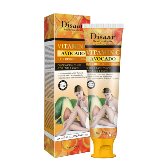 Crème Dépilatoire - Disaar Beauty Vitamine C Avocat Visage Corps